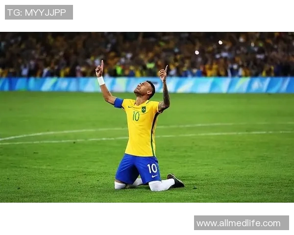 天生足球明星内马尔的精彩瞬间与职业生涯回顾图片合集